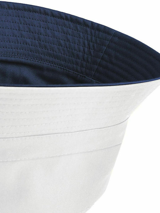 Beechfield B686 Υφασμάτινo Ανδρικό Καπέλο Στυλ Bucket French Navy / White