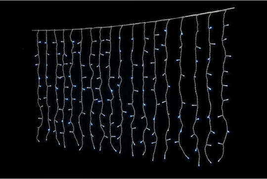 200 Lichterketten LED 2m. x 100cm Kaltes Weiß Typ Vorhang 1Stück
