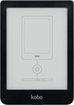 Kobo Clara HD με Οθόνη Αφής 6" (8GB) Μαύρο