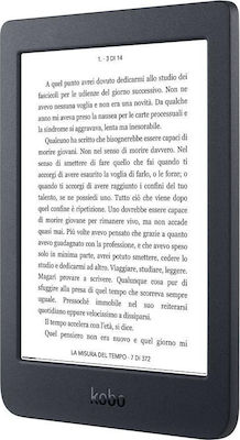 Kobo Nia με Οθόνη Αφής 6" (8GB) Μαύρο