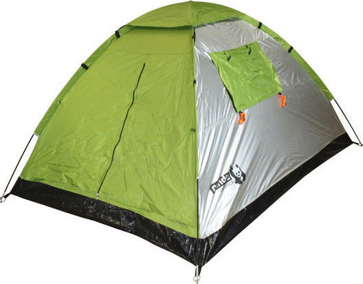 Panda Junior III Sommer Campingzelt Iglu Grüne für 4 Personen 240x210x160cm