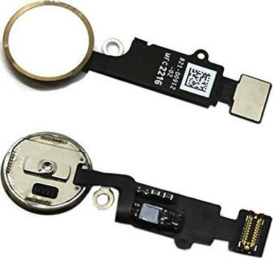 Home Button Assembly Χρυσό για iPhone 7 Plus