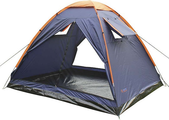Escape Trail IV Καλοκαιρινή Σκηνή Camping Igloo Μπλε για 4 Άτομα 240x240x175εκ.