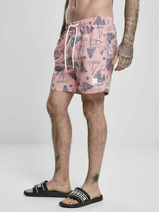 Costum De Baie Bărbați Pantaloni Scurți Yacht Aop Cu Modele