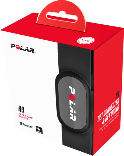 Polar H9 Ζώνη Καρδιακών Παλμών Στήθους 105cm σε Μαύρο χρώμα