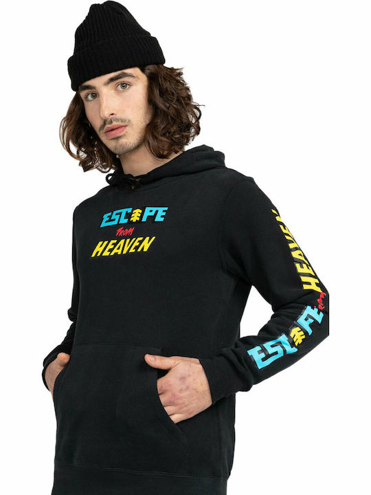 Reckoning Sweatshirt mit Kapuze Schwarz