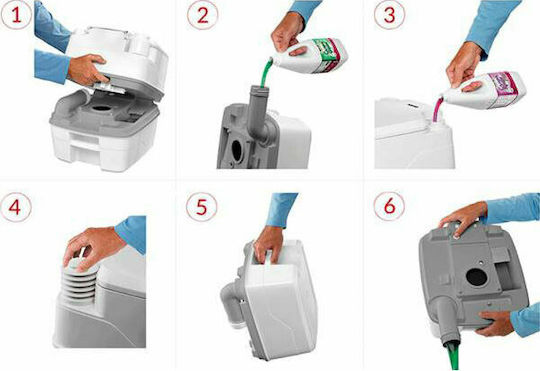 Thetford Χημική Τουαλέτα Porta Potti Qube 365 21lt