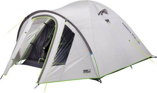 High Peak Nevada 4 Camping Tent Igloo Gray with Double Cloth 4 Seasons for 4 People Waterproof 3000mm 290x240x130cm