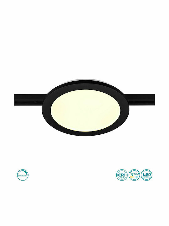 Trio Lighting Rund Draußen LED Panel 14.5W mit Warmes Weiß Licht 3000K