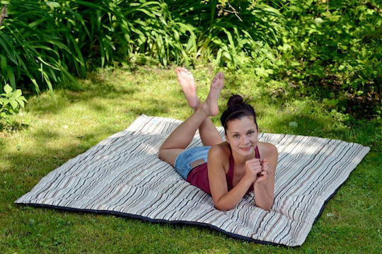 Amazonas Molly Bettdecke Picknickausrüstung 175x135cm Kakaobraun