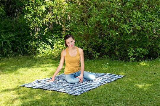 Amazonas Κουβέρτα Πικ Νικ Ultra Light 150x120cm σε Μπλε χρώμα