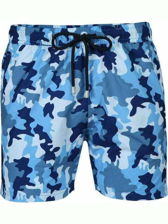 Ανδρικό Μαγιό Σορτς Μπλε Camo