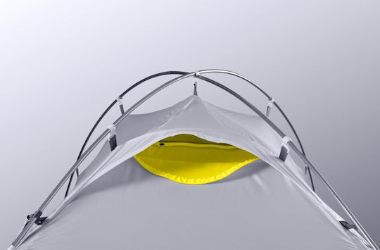 Salewa Litetrek III Camping Tent Igloo Mountaineering Grey with Double Cloth 4 Seasons for 3 People Waterproof 3000mm 260x185x117cm