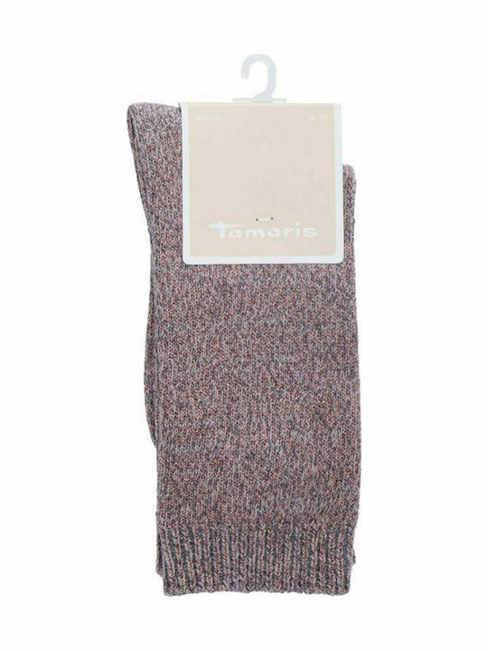 Tamaris Women's Solid Color Socks Purple Tamaris Women's Solid Color Socks Purple