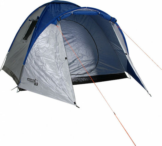 Panda Twist Καλοκαιρινή Σκηνή Camping Igloo Μπλε για 4 Άτομα 210x240x170εκ.