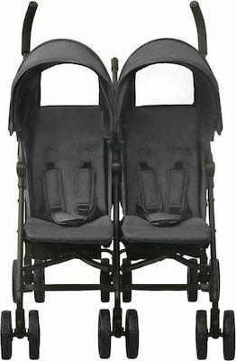 vidaXL Regenschirm Kinderwagen Geeignet ab 6+ Monaten Charcoal 14.4kg 10236