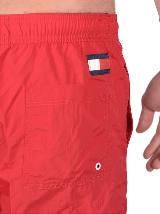 Costum De Baie Bărbați Pantaloni Scurți Roșii