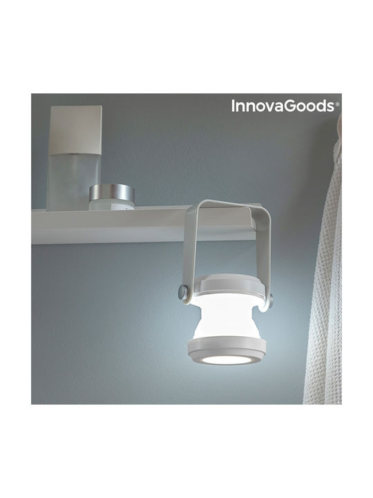 InnovaGoods Lanthree LED Office Lighting and Folding Lamp in White Color