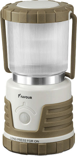 Favour Adventurer L0434 Led Battery Lantern for Camping Waterproof with Flashlight 530 Lumen