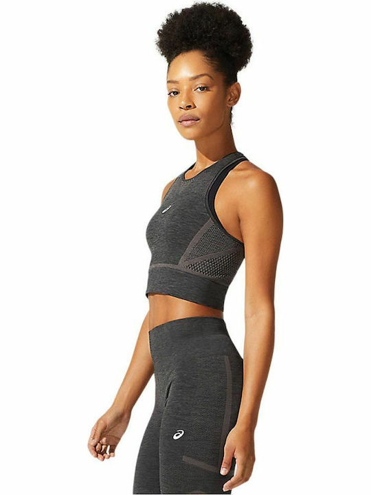 Women's Crop Top Sleeveless Black