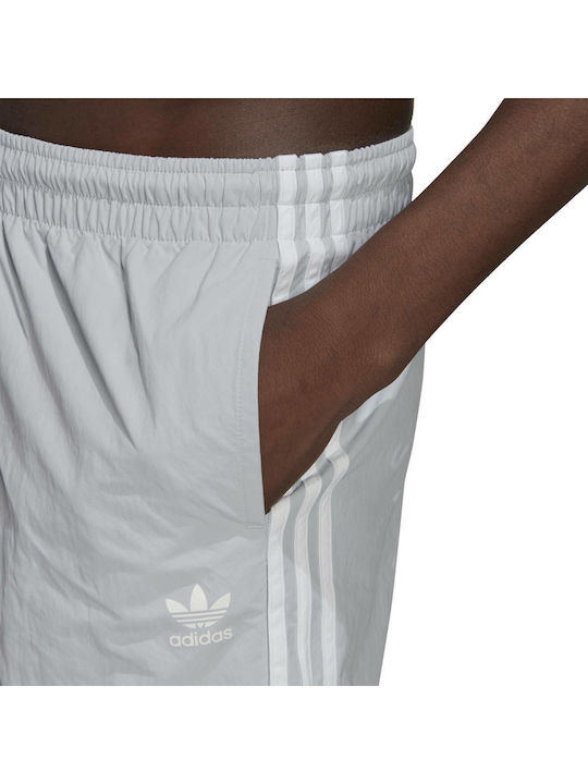 Adicolour 3-Stripes Мъжки Бански Плувни Шорти Сив