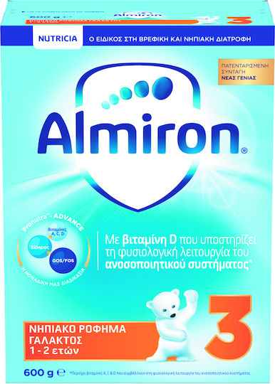 Nutricia Milk Powder Almiron 3 for 12m++ Months 600gr