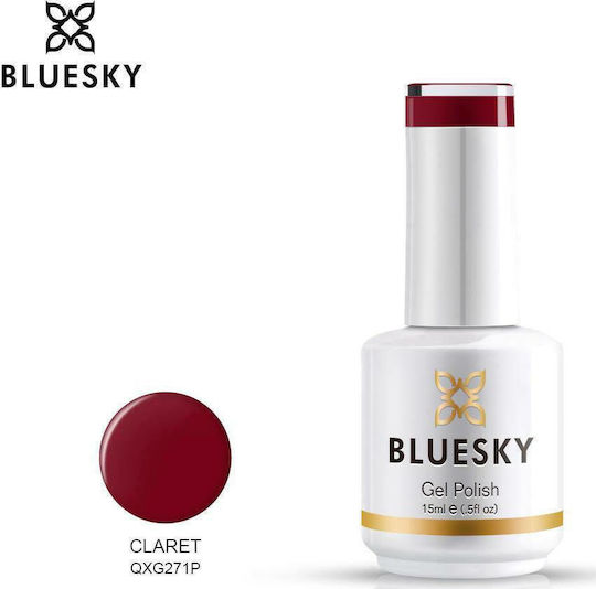 Bluesky QXG Хибриден Лак за Нокти Гел за червена тревога 271 15мл 1бр