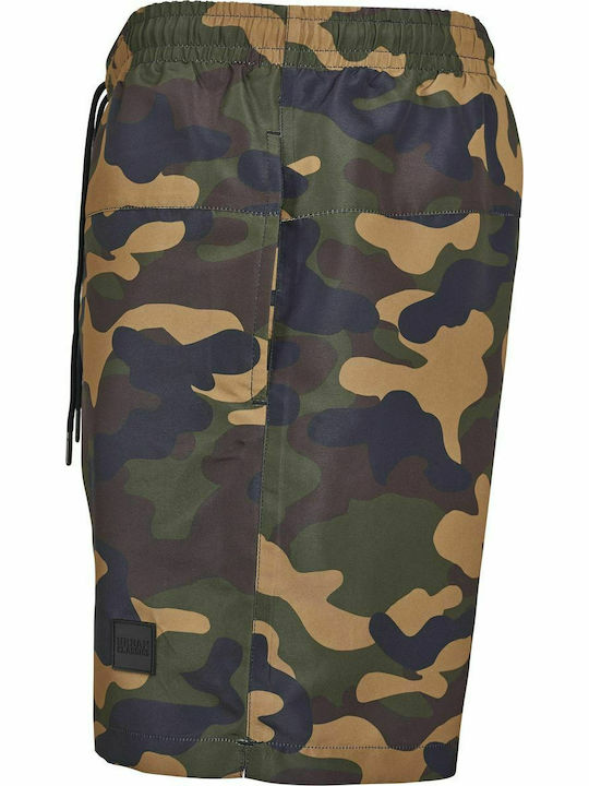 Herren Badebekleidung Shorts Khaki Tarnfarben