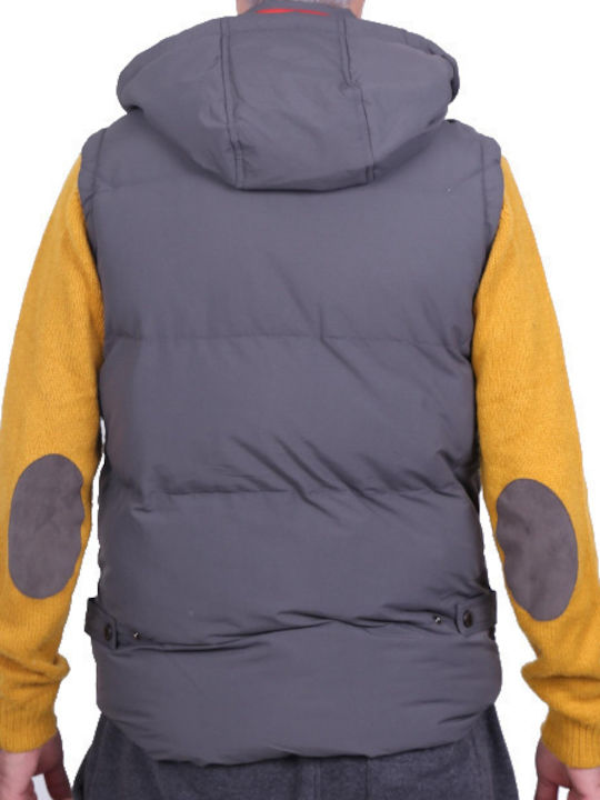 Αμάνικο Μπουφάν Puffer Γκρι