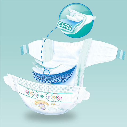 Pampers Active Baby Памперси с лента No. 4+ за 10-15 kg 152pcs