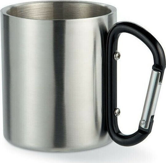Campus Campcool Glass for Camping Stainless Steel Mug with Safety Hook 300ml 300ml