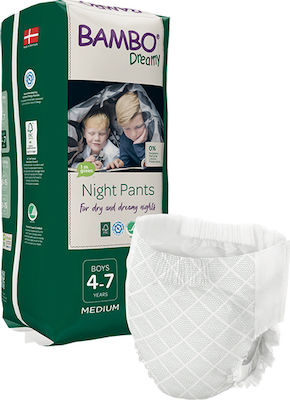 Bambo Nature Bambo Dreamy Boys Πάνες Βρακάκι για 15-35kg 60τμχ