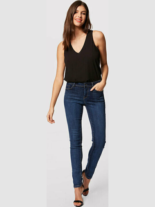201 Women's Jean Trousers in Slim Fit Navy Blue