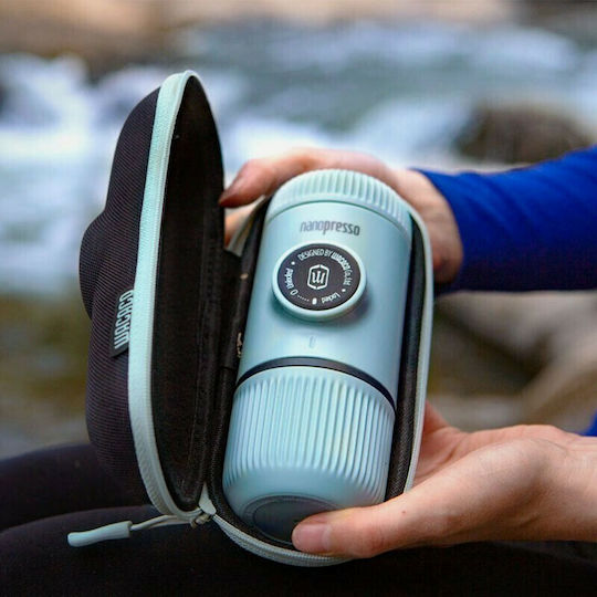 Wacaco Nanopresso Electric Machine 18bar with 8g Coffee Container Arctic Blue