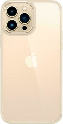 Spigen Ultra Hybrid Plastic / Silicone Back Cover Sand Beige (iPhone 13 Pro Max)