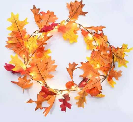 Aca Christmas Lighted Decorative Wreath Battery Powered 120cm Christmas Wreath