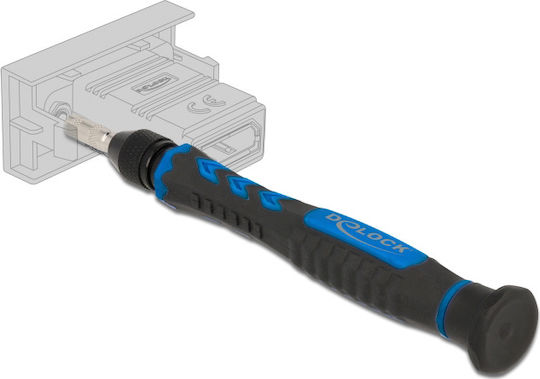 DeLock Screwdriver with 8 Interchangeable Tips