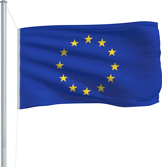 Flag of the European Union Polyester with a stake 150x90cm