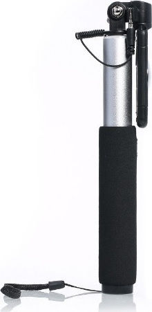 Remax P5 Selfie-Stick mit 3.5mm Kabel Silber