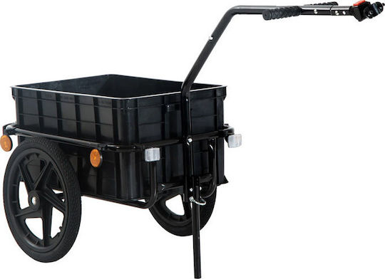 Τρέιλερ Ποδηλάτου Φορτία Ατσάλι 144 X 59 X 80 Cm Homcom B71-005
