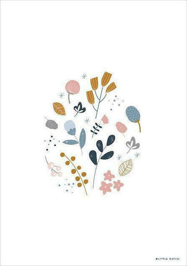 Little Dutch Παιδική Αφίσα A3 Spring Flowers 42x29.7εκ.