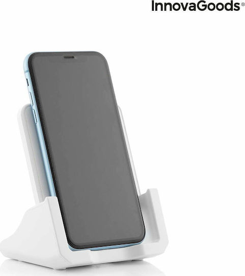InnovaGoods Ασύρματος Φορτιστής (Qi Pad) Λευκός (V0103352)