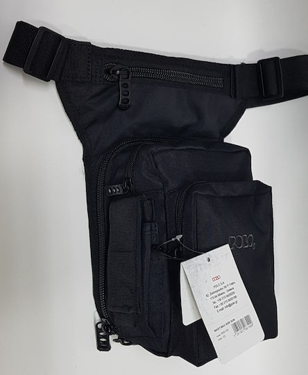 Polo 90810502 Military Pouch Waist made of Cordura Black 1.5lt