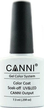 Canni Classic Ημιμόνιμο Βερνίκι Νυχιών 206 Flash White 7.3ml