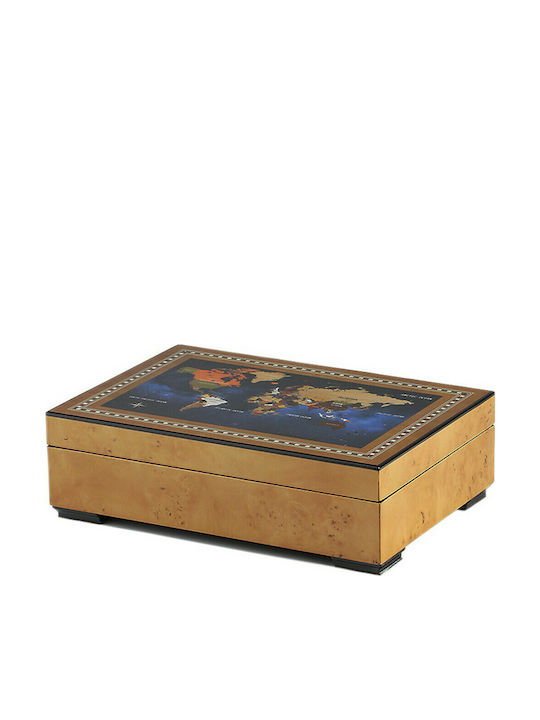Rothenschild Wooden Case for 6 watches in Brown color RS-2392-6MAP