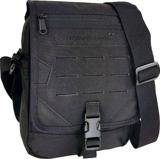 Pentagon Messenger Military Pouch Shoulderbags made of Polyester Black 2.8lt