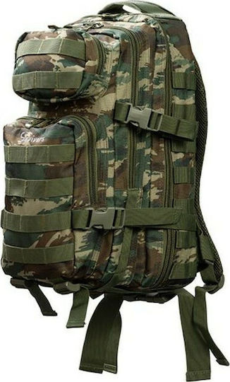Survivors Military Backpack Backpack made of Polyester Greek Variation Greek Variant 30lt