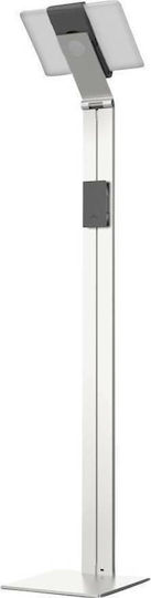 Durable Floor Βάση Tablet Δαπέδου έως 13" σε Ασημί χρώμα