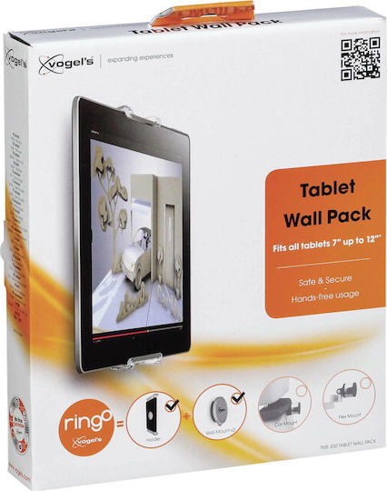 Vogel's TMS 1010 RingO Tablet Stand Wall Until 12" Black