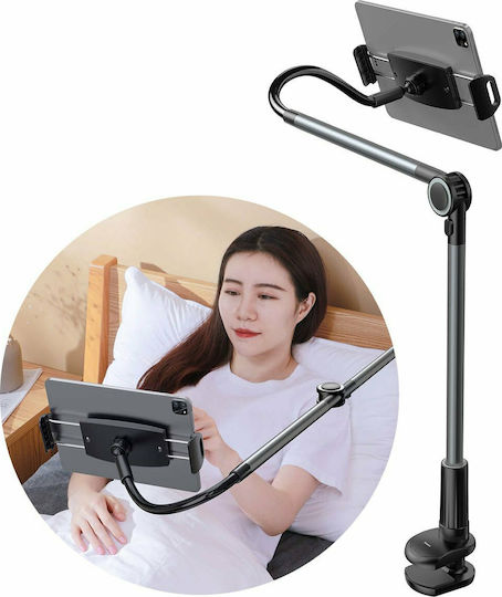 Baseus Otaku Life Rotary Lazy Holder Tablet Stand with Extension Arm Until 12.9" Gray